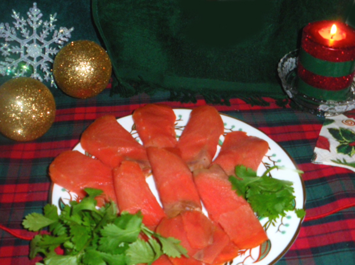 Danish Gravlaks (lox) Cured Salmon image