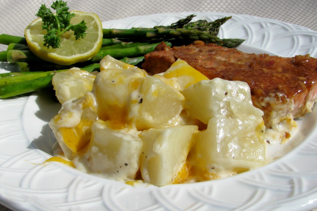 Steak House Au Gratin Potatoes-image