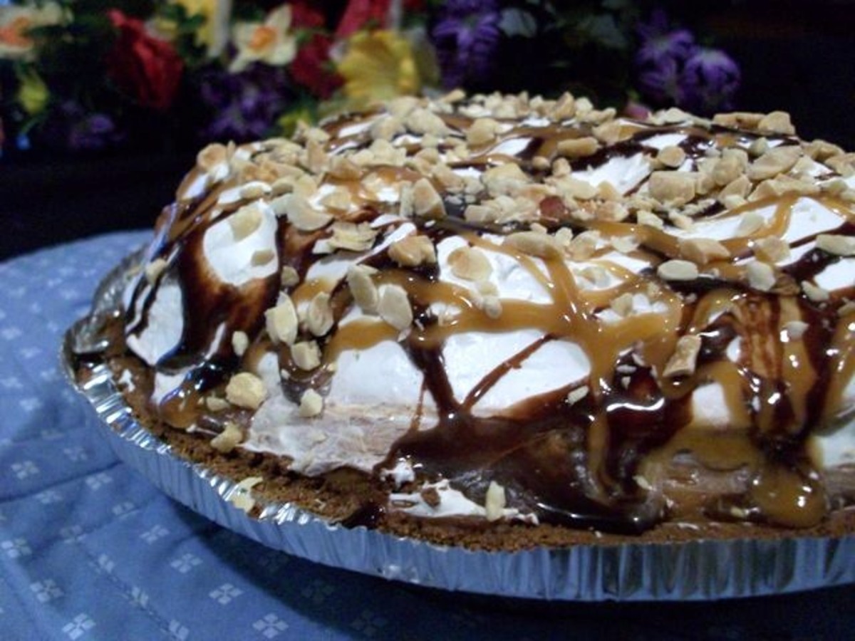 Banana and Salted Caramel Mud Pie Recipe – FOOD is Four Letter Word