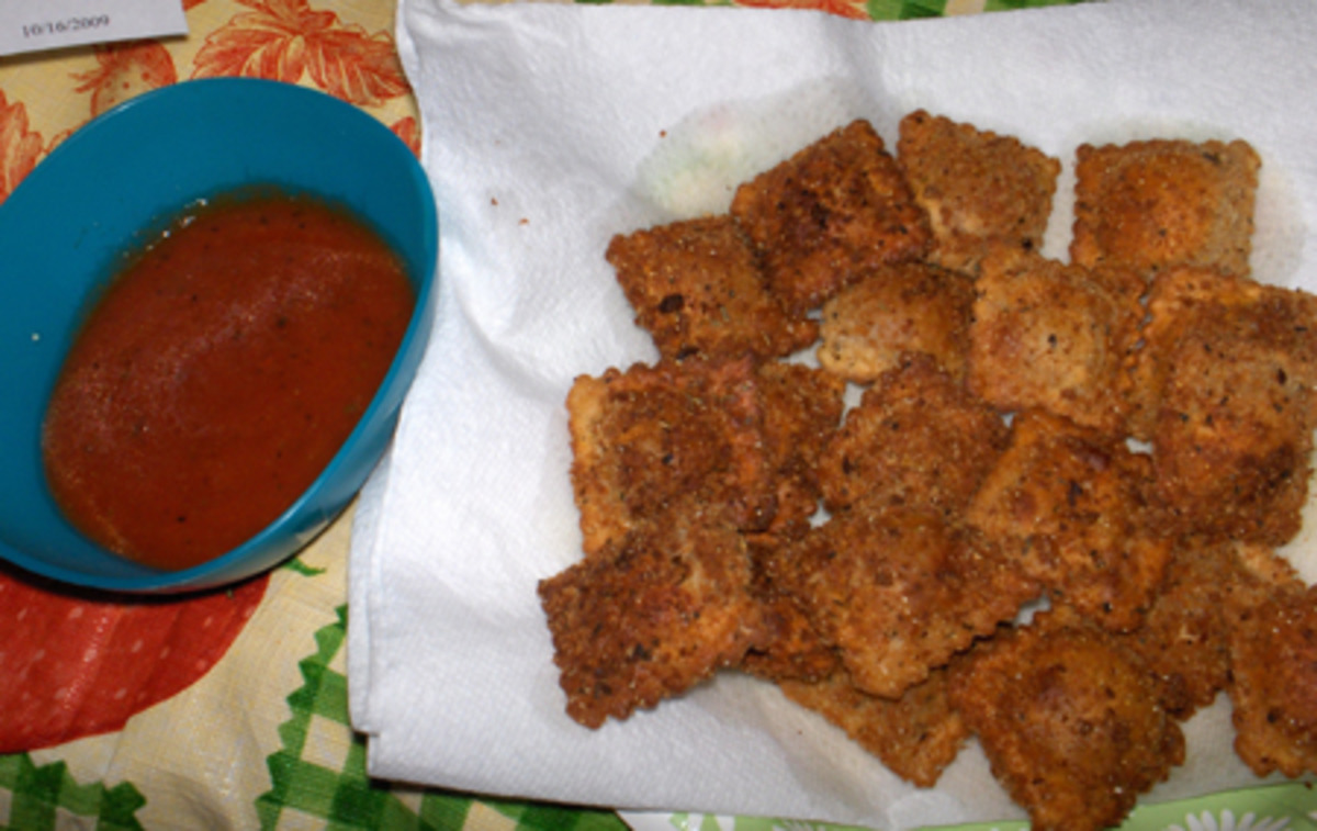 Rachel's Fried Ravioli