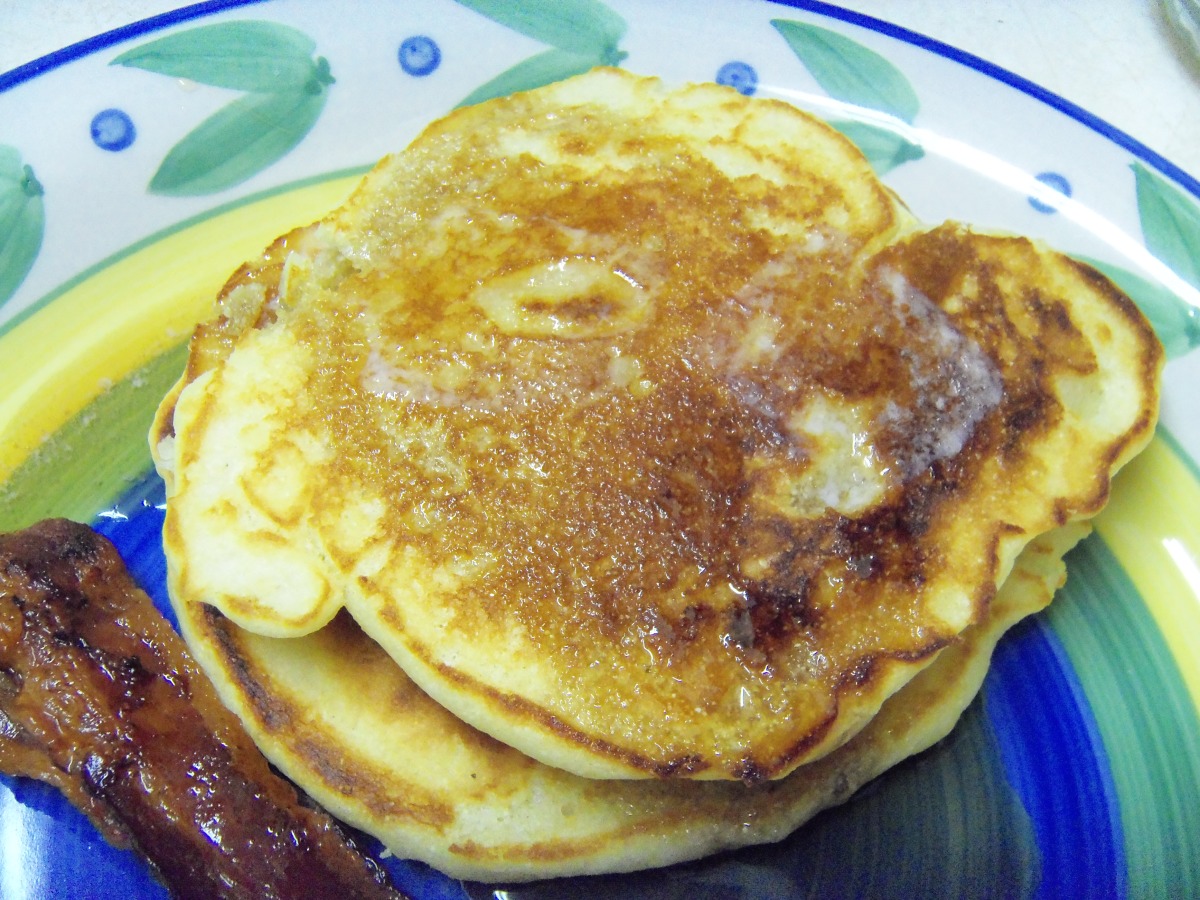 Cornmeal Pancakes-image