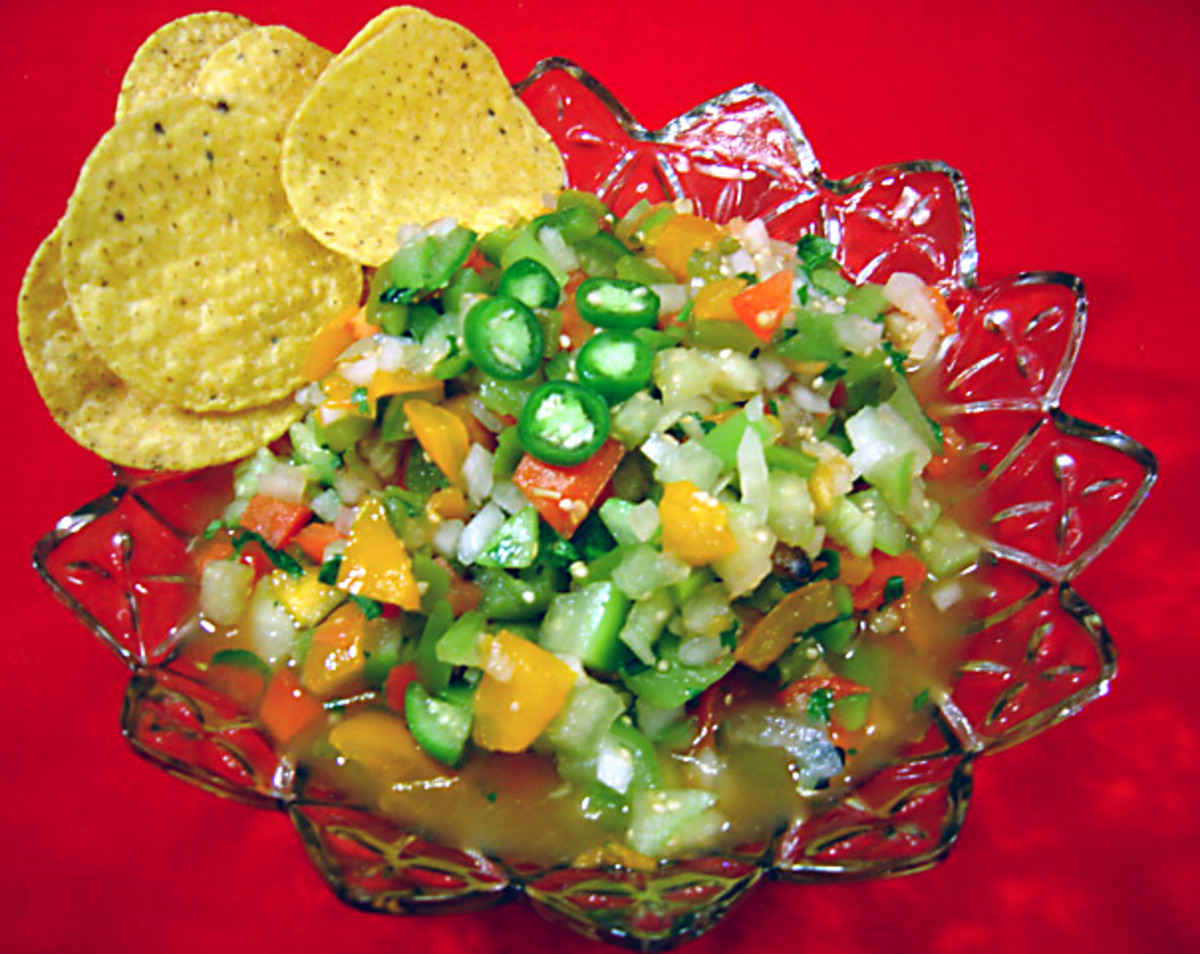 Roasted Green Tomato Salsa Recipes
