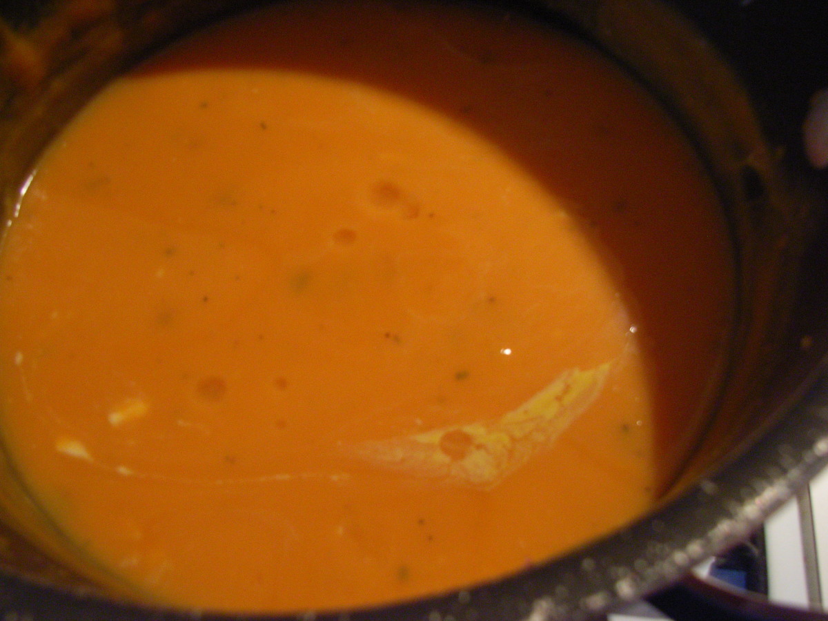 Roasted Sweet Potato & Garlic Soup image