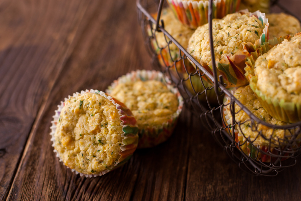 Zucchini and Corn Muffins-image