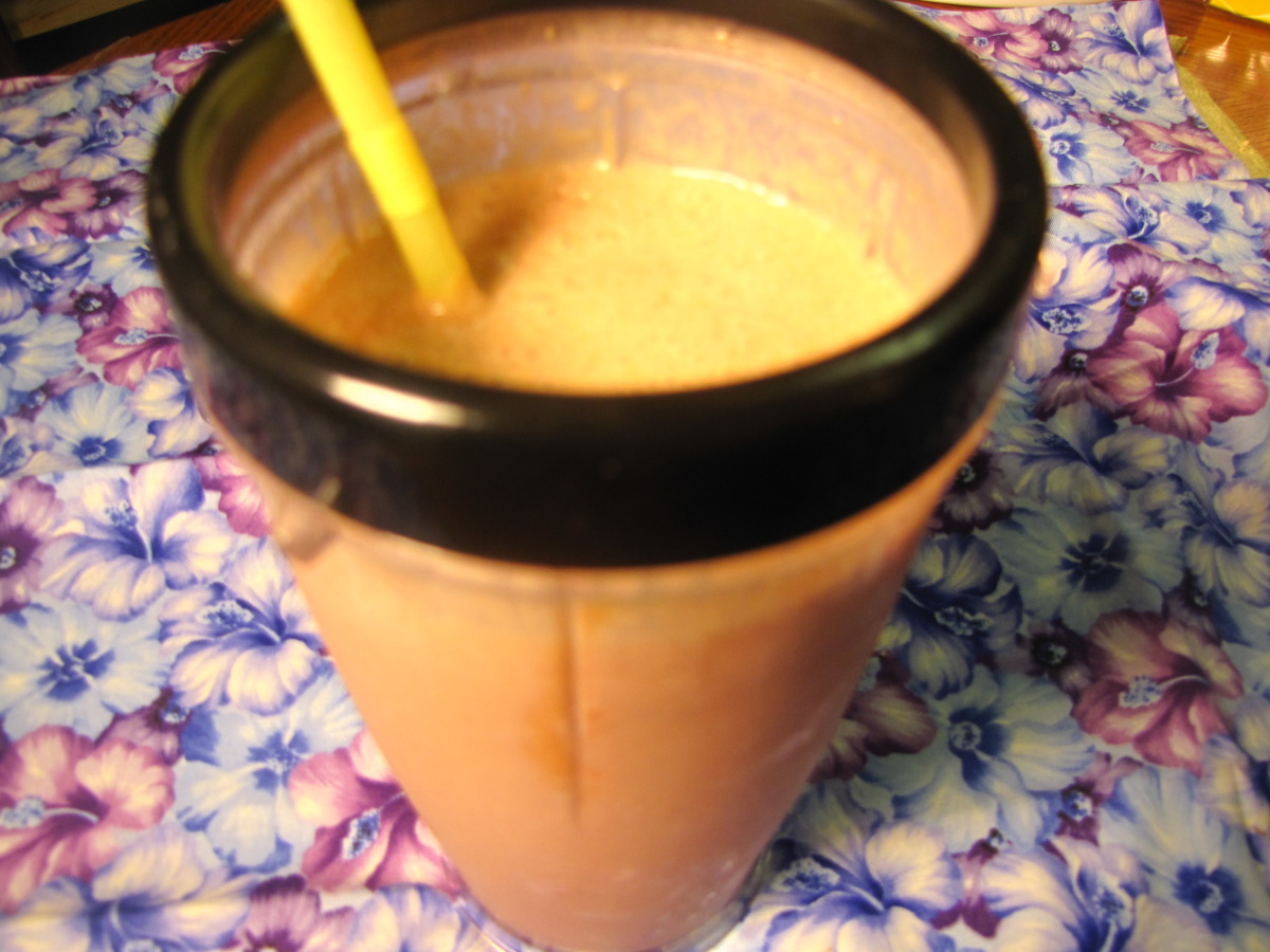 Peanut Butter Banana Smoothie_image