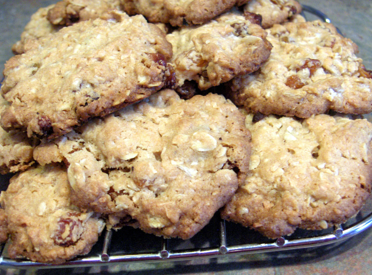 Old Fashioned Coconut Oatmeal Cookies image
