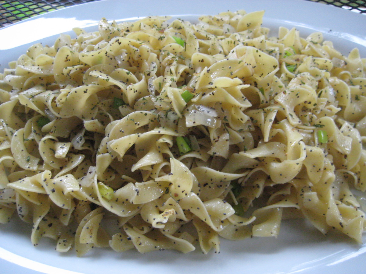 Buttery Poppy Seed Egg Noodles Recipe