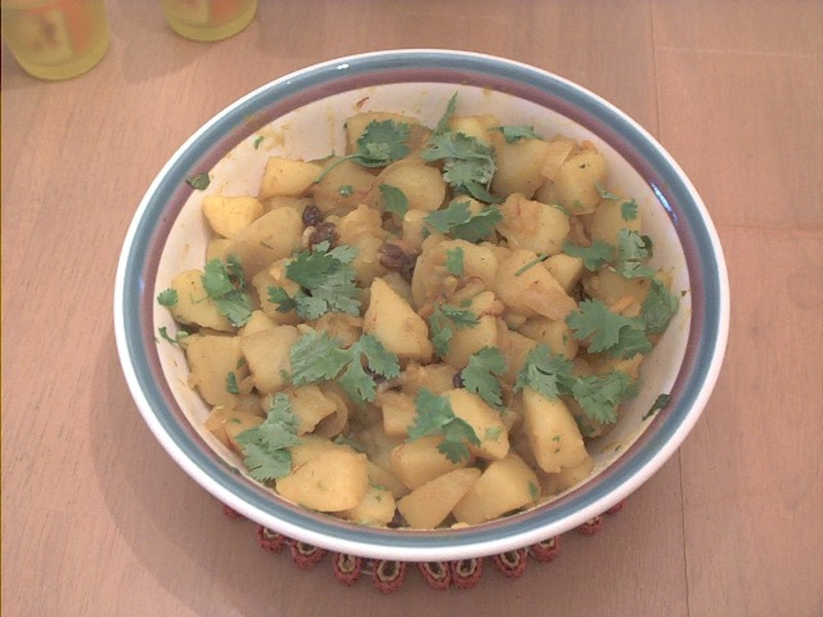 Saffron Potatoes Recipe