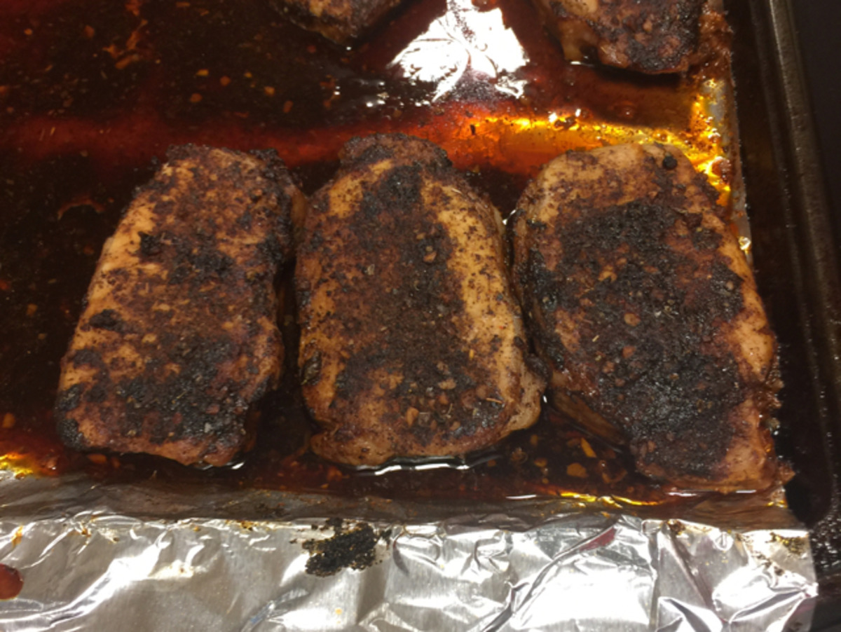 Boneless Pork Chops With Spicy Rub