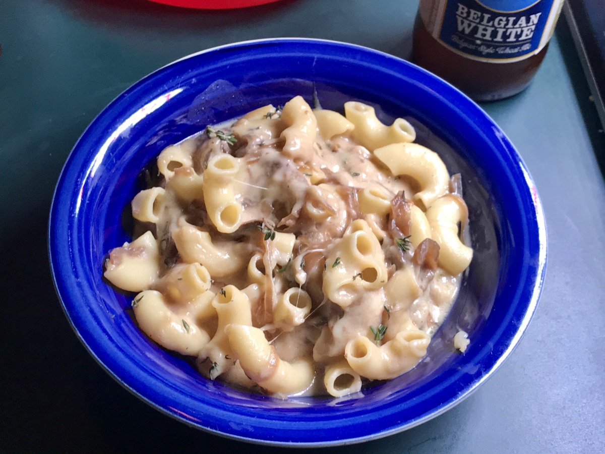 French Onion Macaroni and Cheese_image