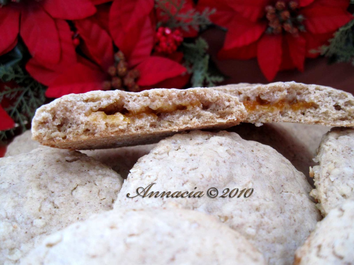 Jam Filled Oatmeal Cookies image