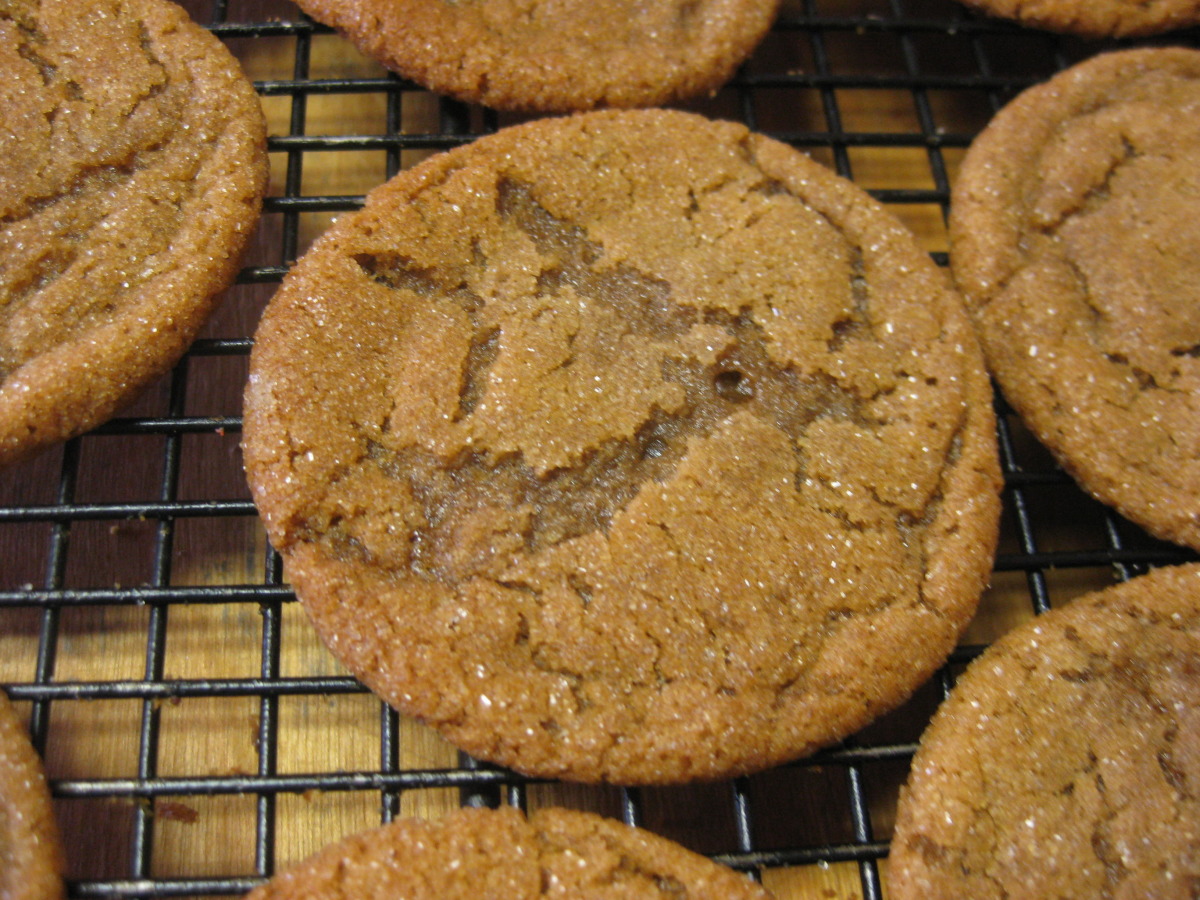 Chewy Molasses Cookies image