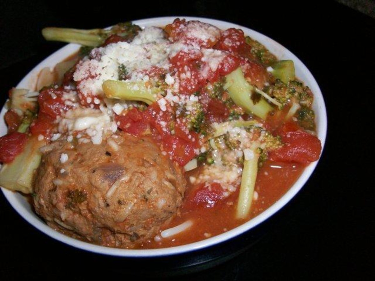 Baked Meatballs in Tomato Sauce Recipe