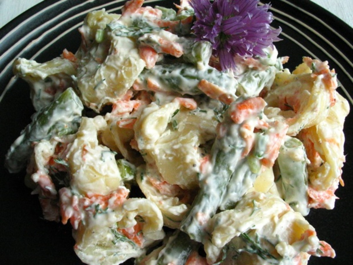 Creamy Tortellini Salad_image