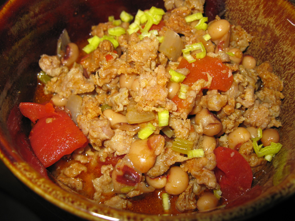 Pork and Black Eyed Pea Chili image