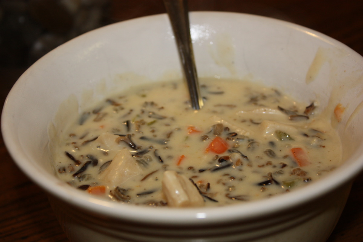 Chicken and Wild Rice Soup - 40 Aprons