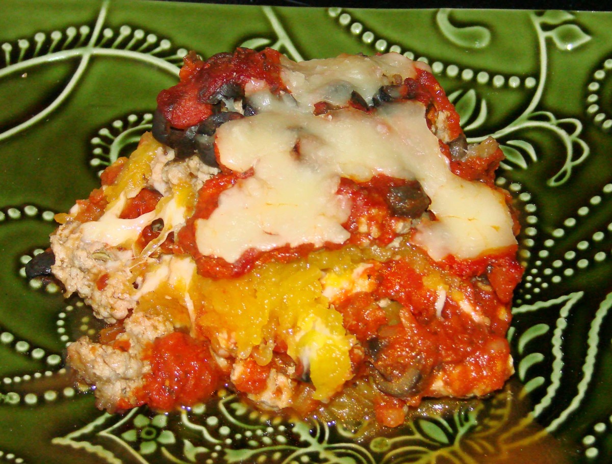 Baked Spaghetti Squash Casserole image