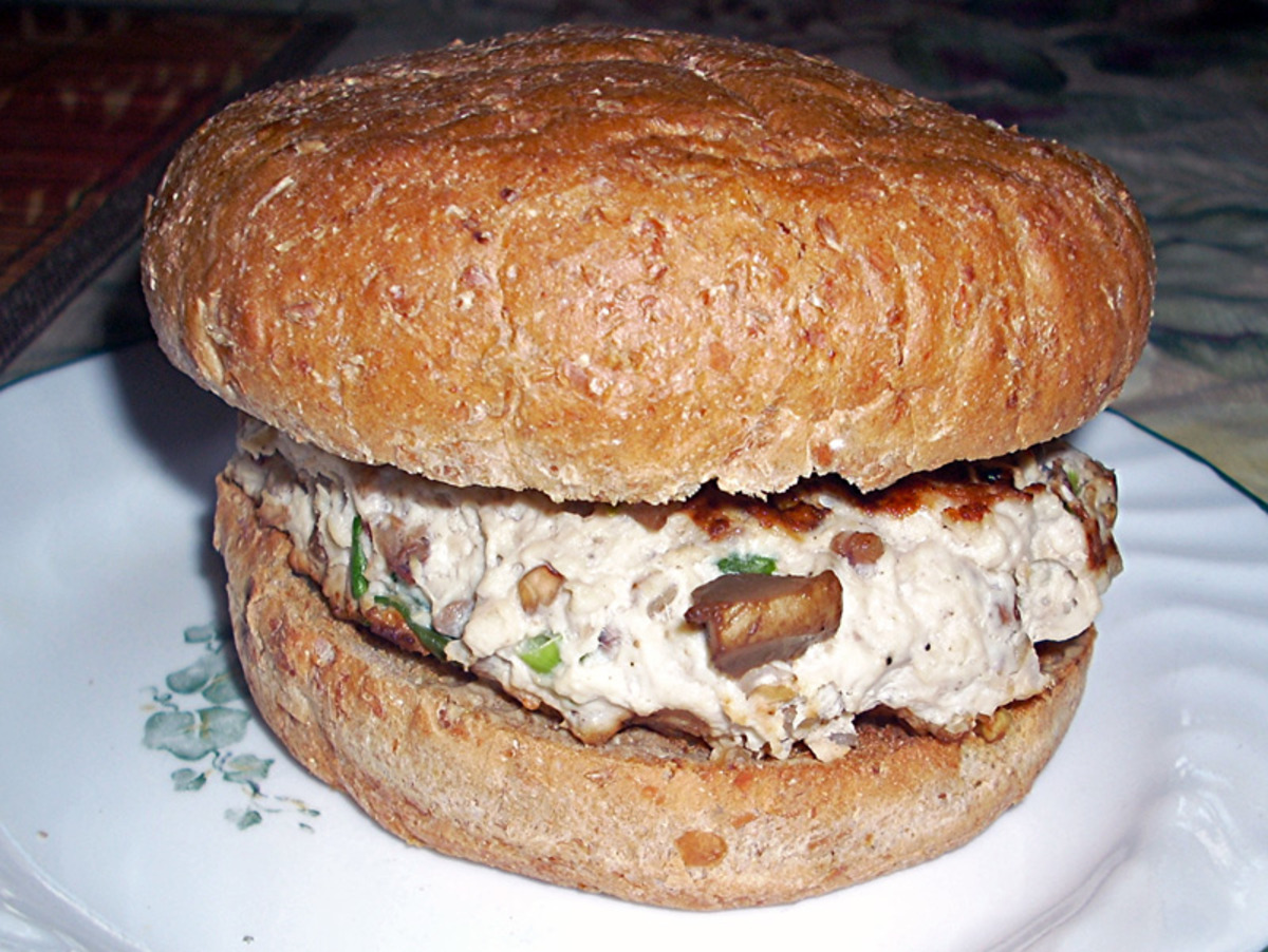 Chicken Mushroom Burgers-image