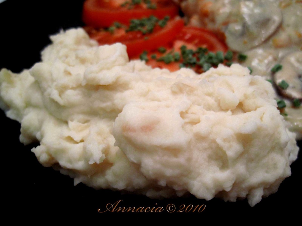Sour Cream and Onion Mashed Potatoes or Stuffed Recipe