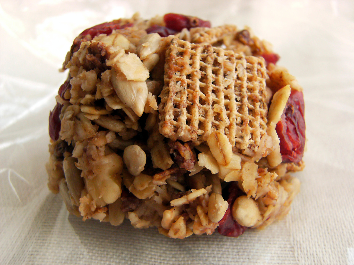No Bake Cranberry Nut Cookies image