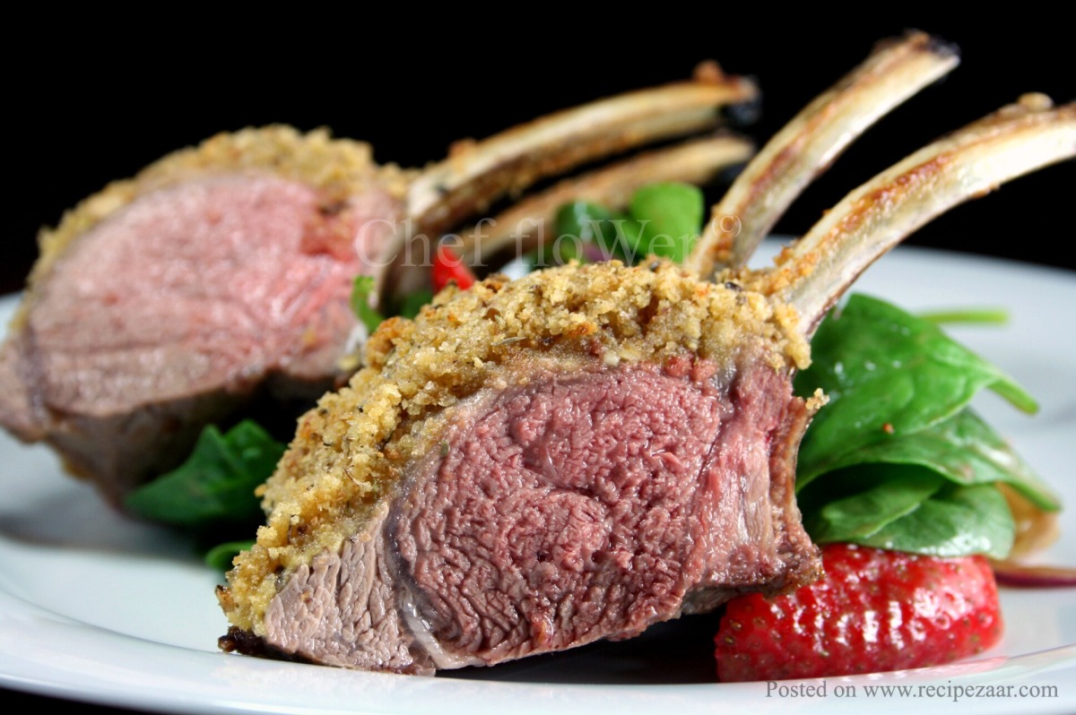 Rack of Lamb With Mustard and Herbs image
