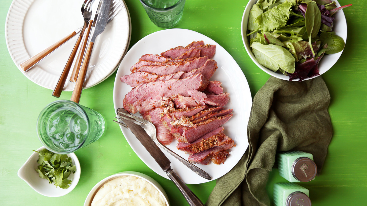 Baked Corned Beef Brisket-image