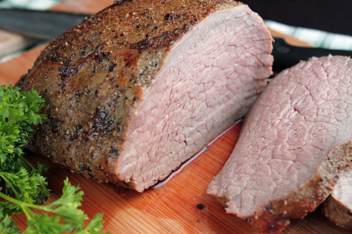 A Perfect Eye of Round Roast Beef_image