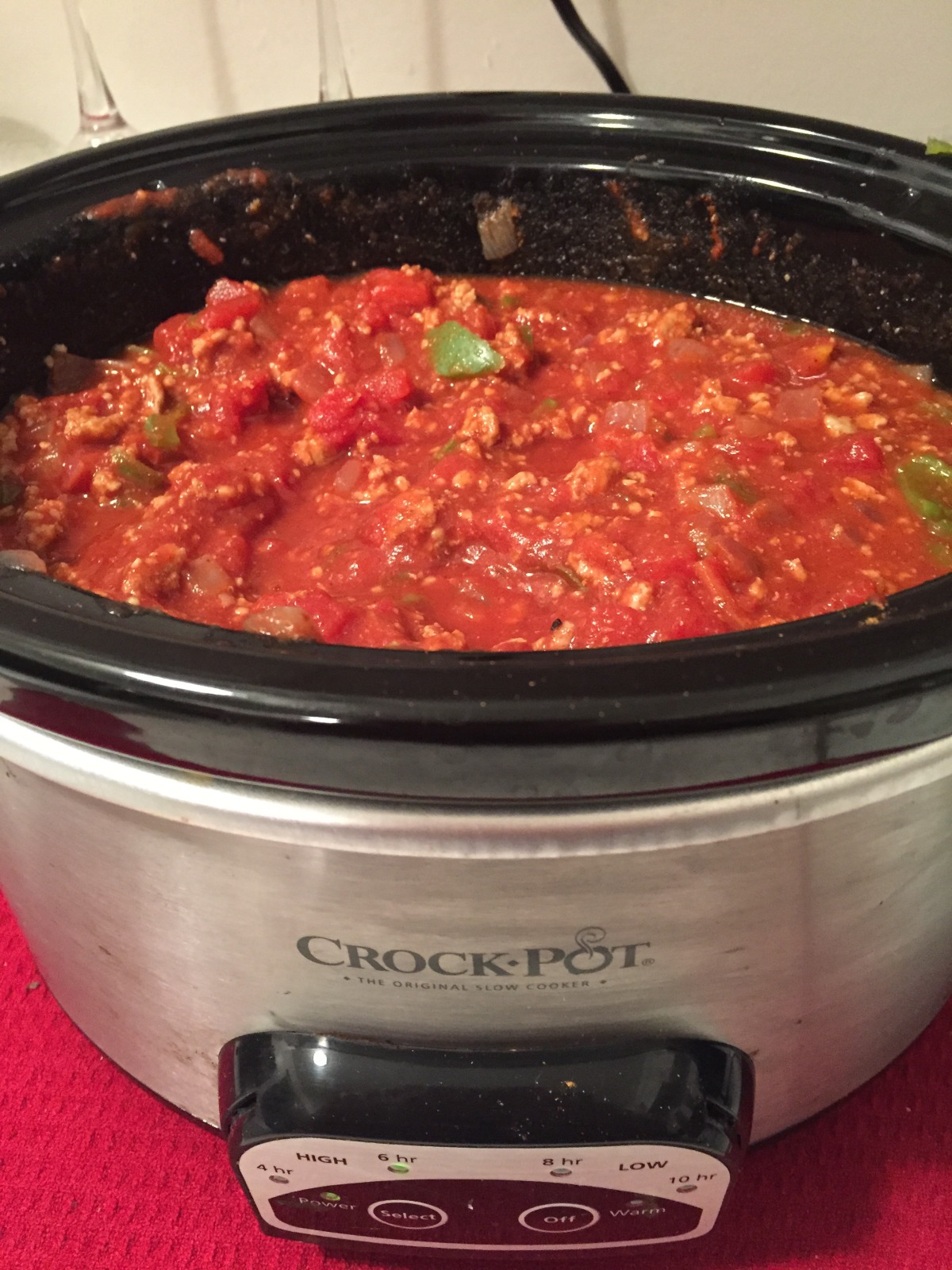 Ez Cook Crock Pot Turkey Chili No Beans Recipe Food Com