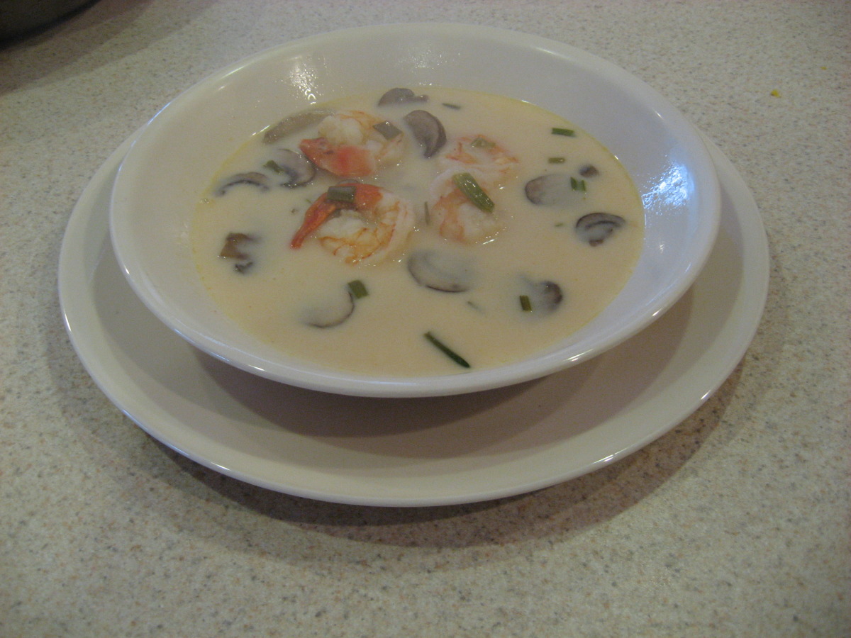 Thai Shrimp Coconut Soup_image