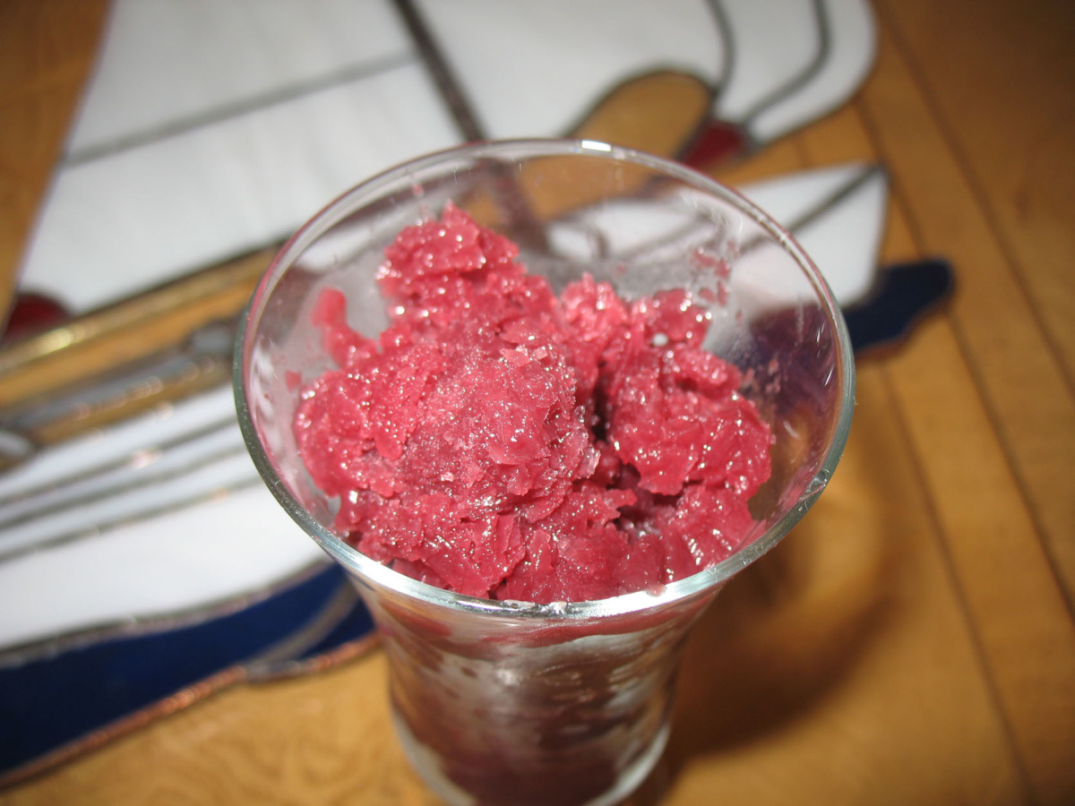 Sorbet -- No Ice Cream Maker Needed!