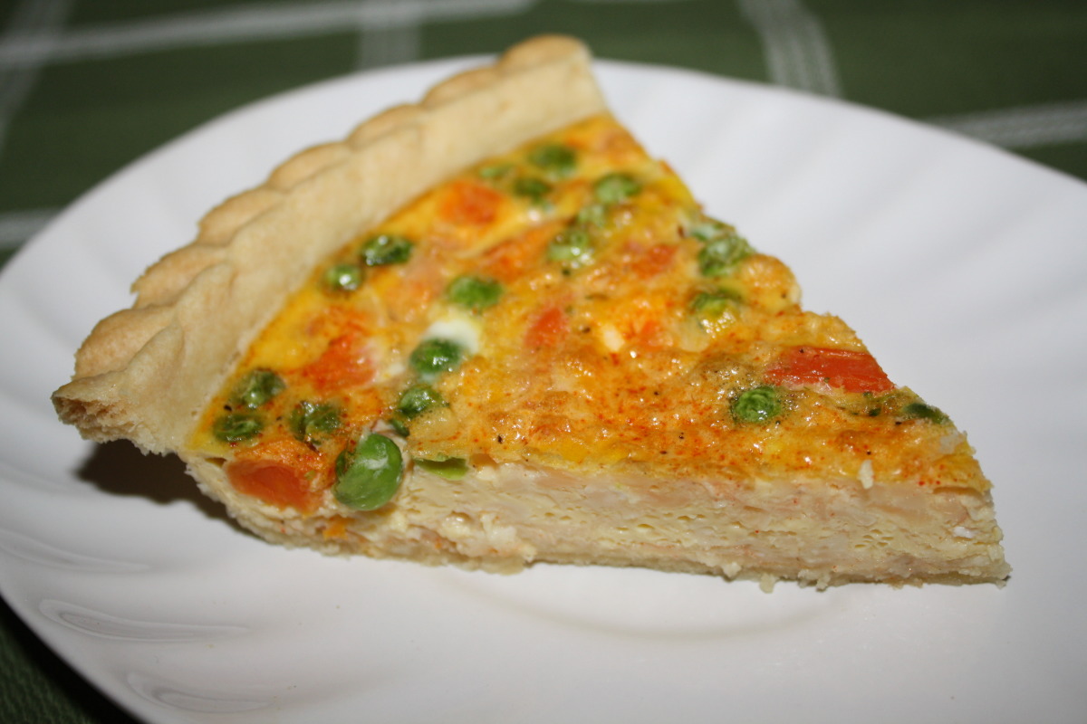 Yummy Autumn Veggie Quiche_image