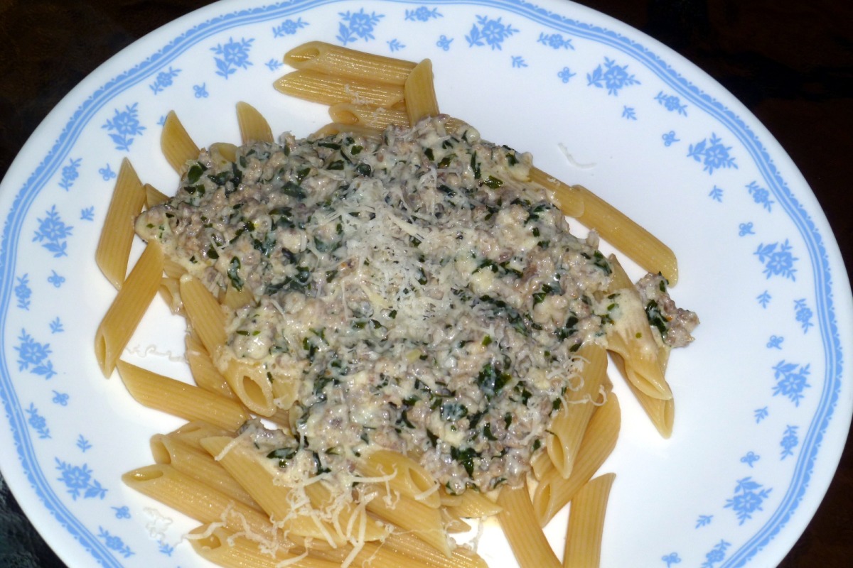 Best Italian Sausage With Creamy Garlic Sauce Recipes