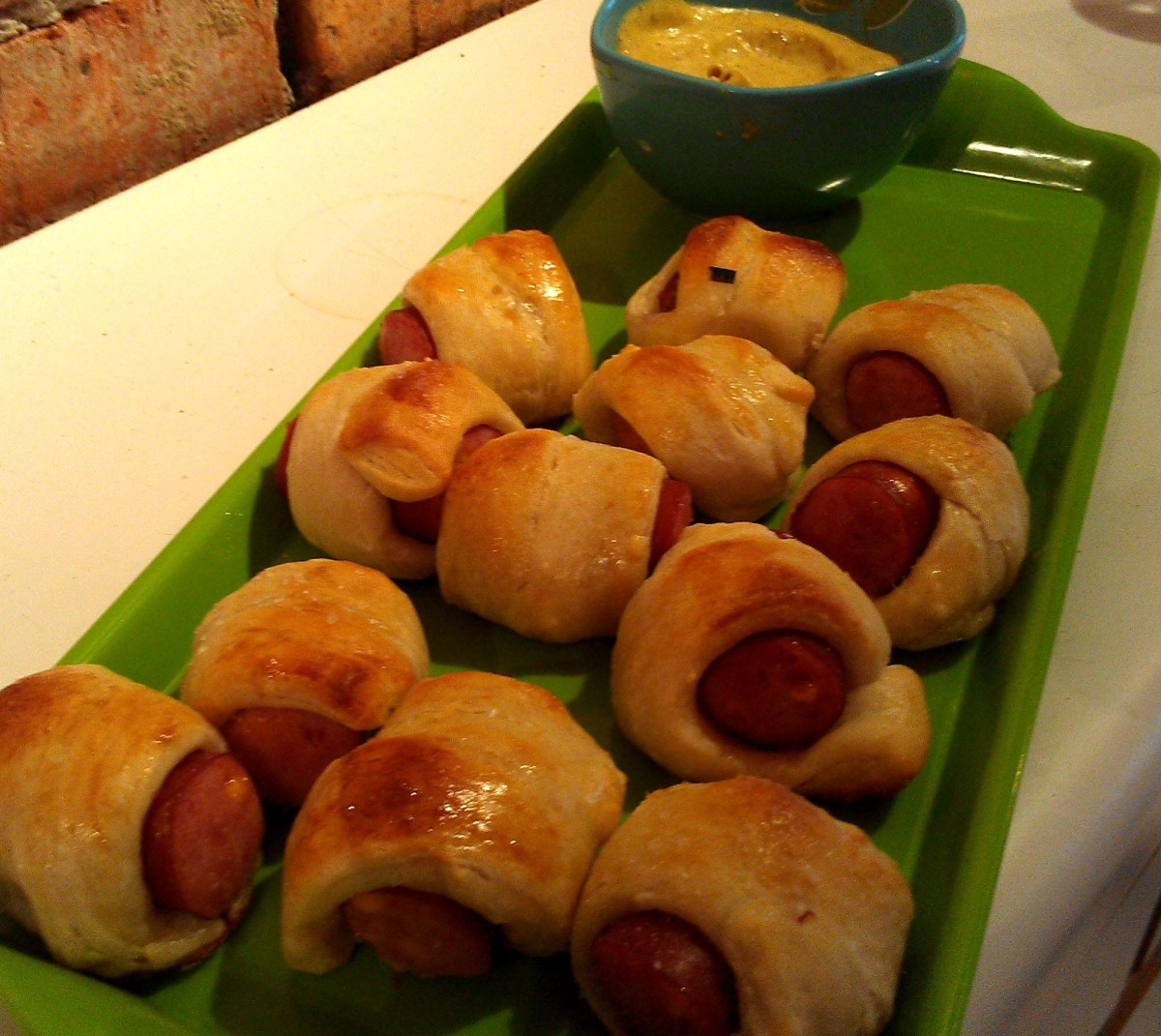 Movie Night Pretzel Dogs With Sweet Curry Mayo image