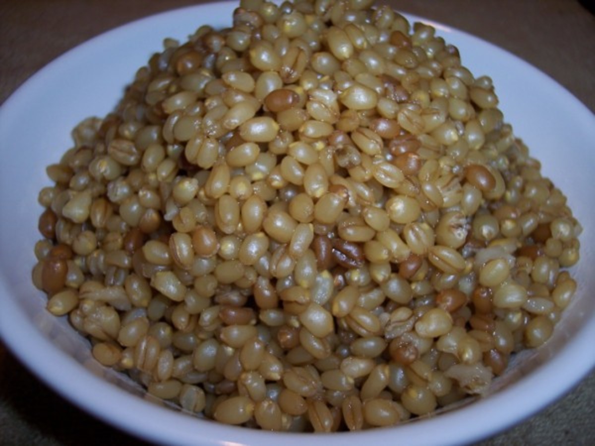 Basic Cooked Wheat Berries image