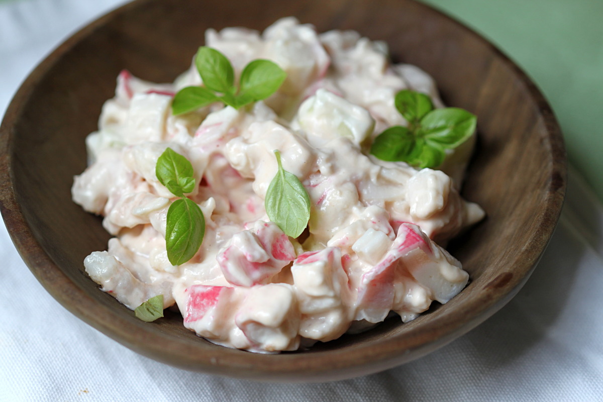 Seafood Salad With Shrimp and Crab_image