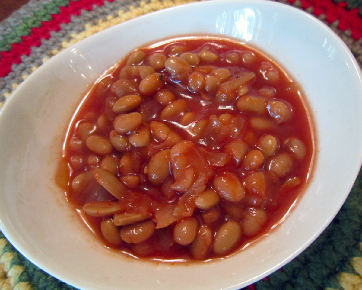 Maple Baked Beans (Crockpot) Recipe
