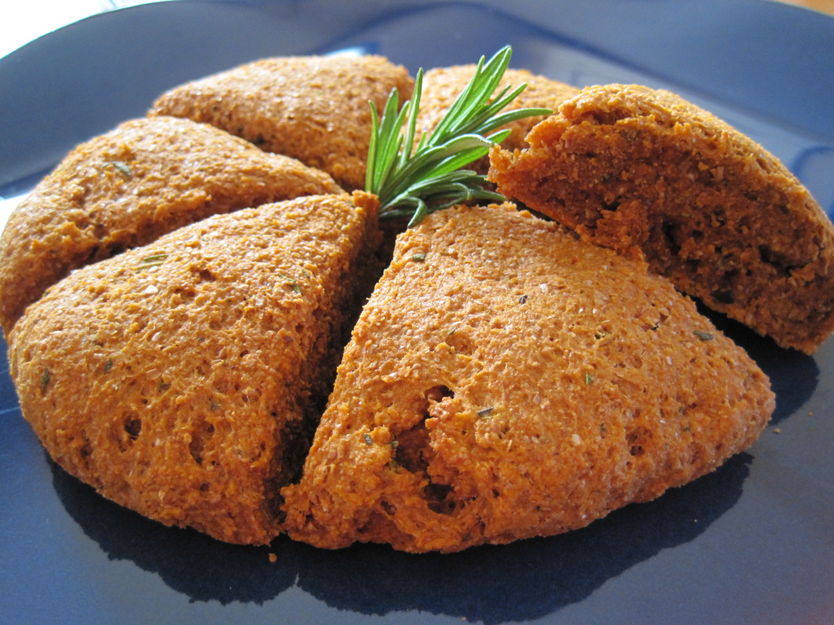 Vegan Tomato-Rosemary Scones (With Gluten-Free Option) image