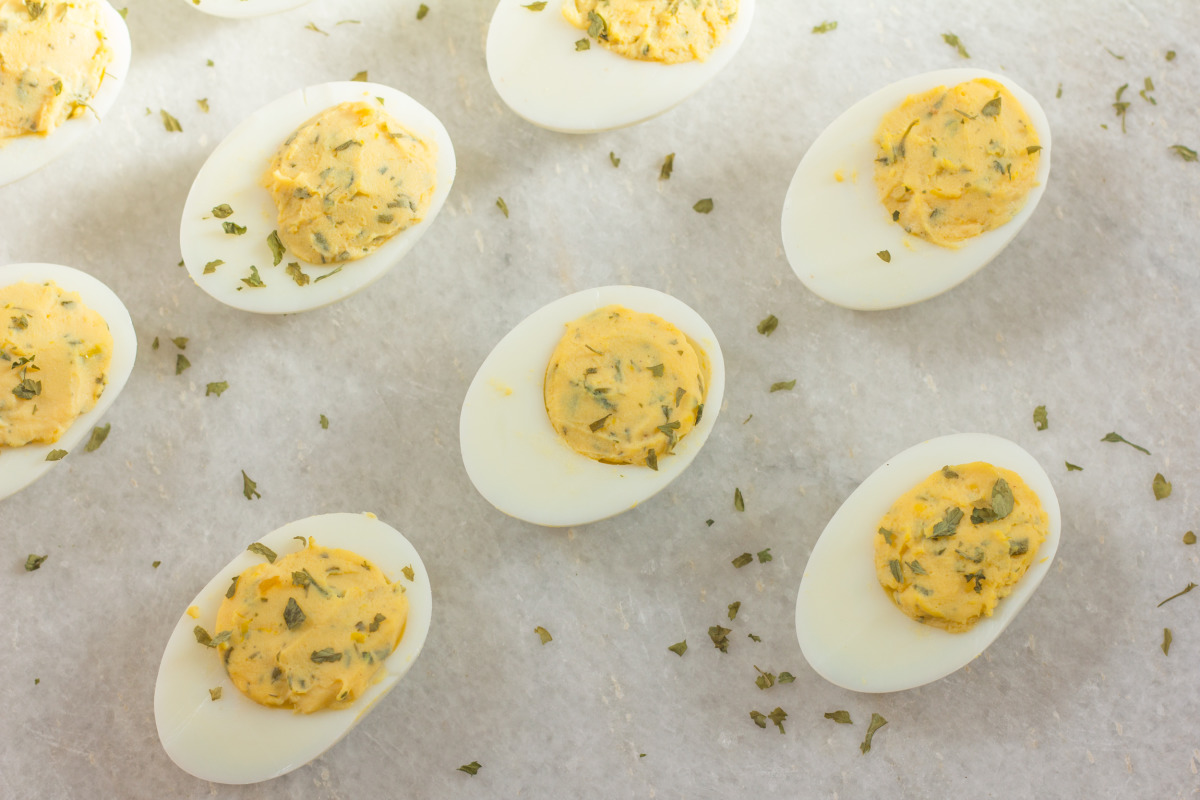 Deviled Eggs With Lemon-image