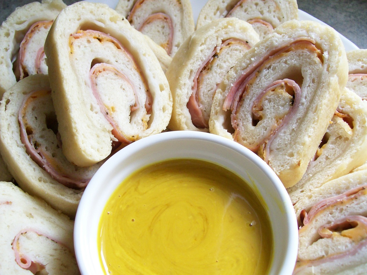 Ham and Cheese Pinwheels-image