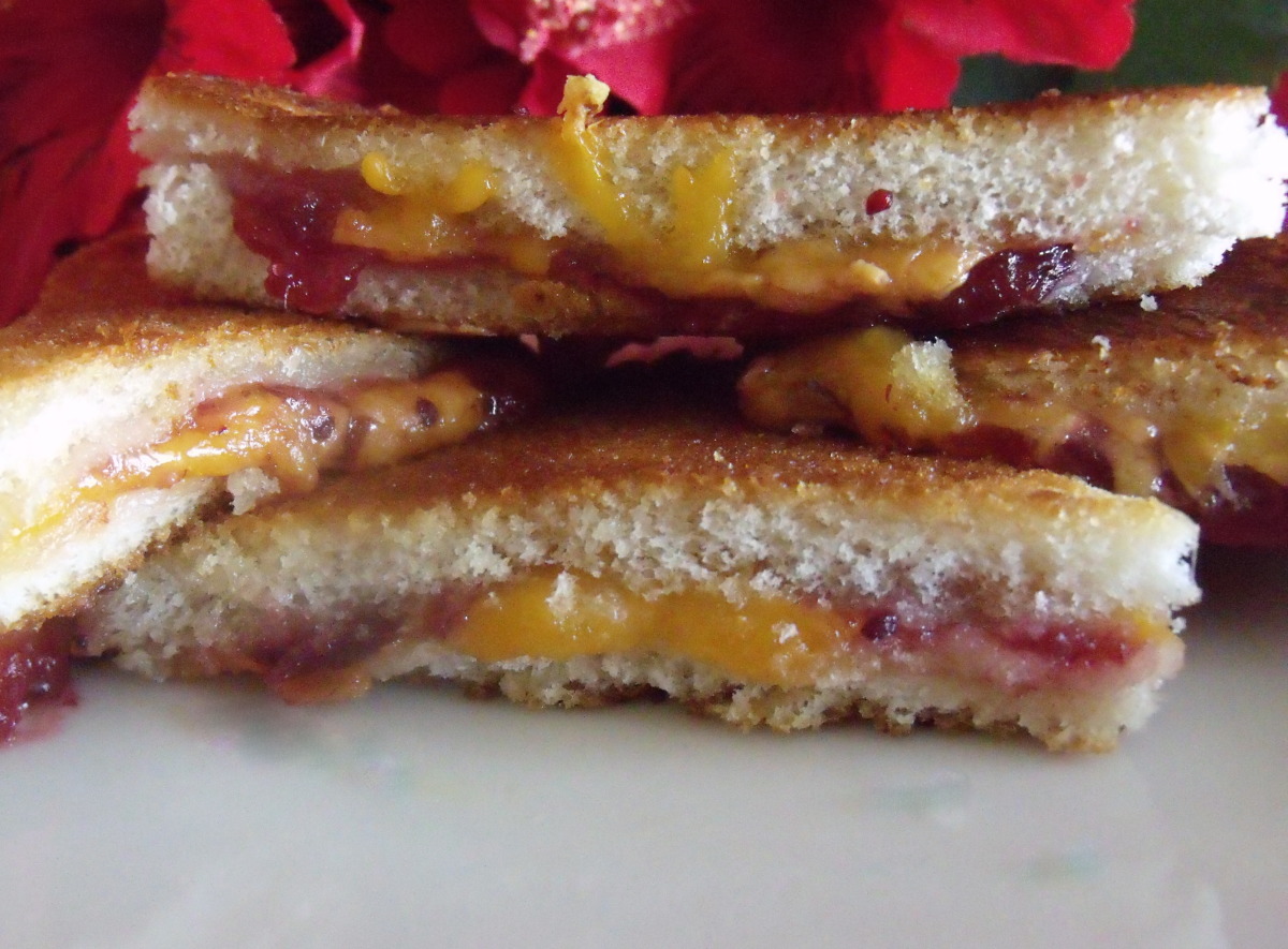 Farmhouse Cheddar Cheese and Cranberry Croque Monsieur Toasties image