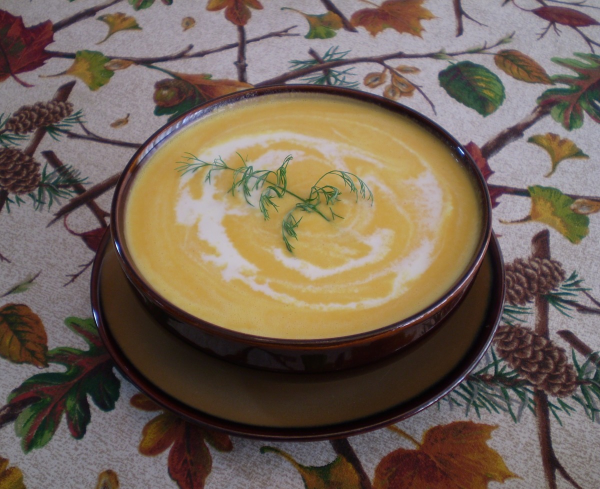 Carrot and Pink Grapefruit Soup image