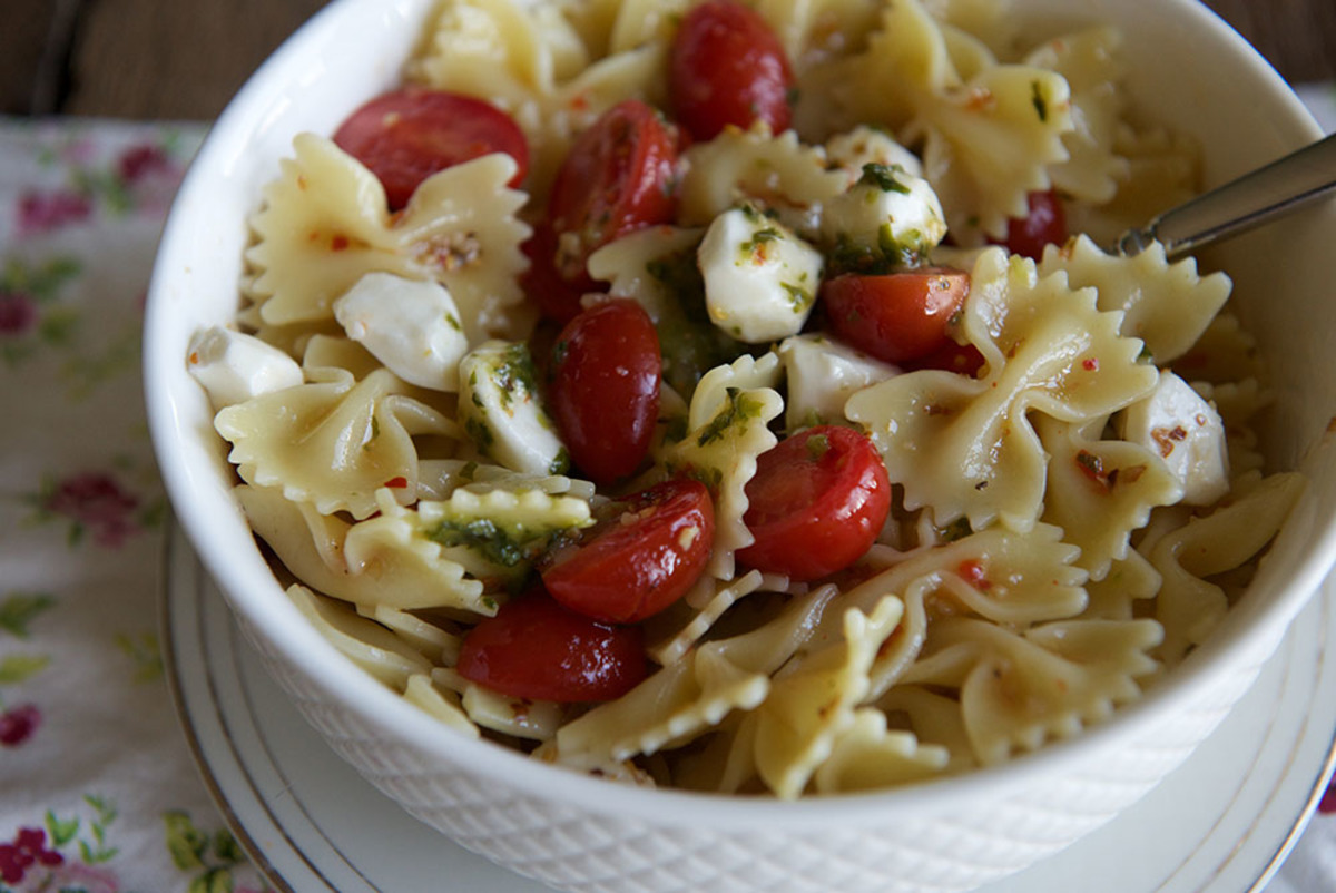 Caprese Pasta Salad Recipe Food Com