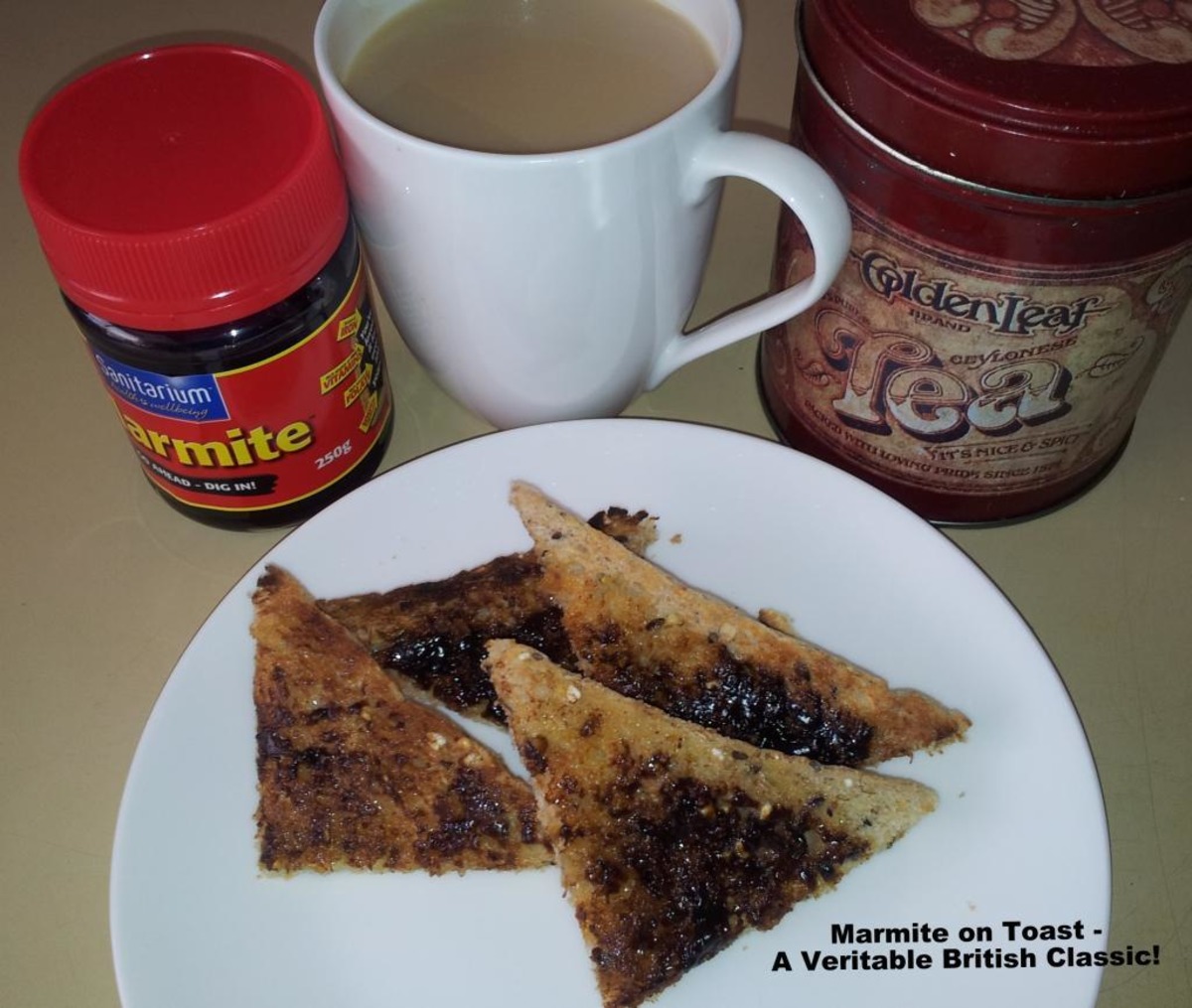 Marmite on Toast a Veritable British Classic! Recipe