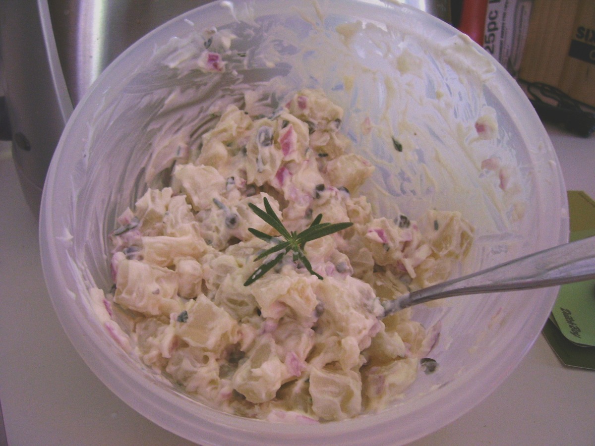Potato Salad With Rosmary and Capers image