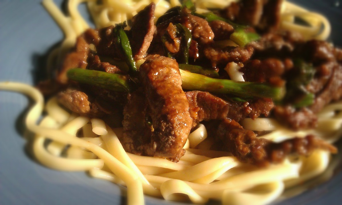 Glazed Mongolian Beef