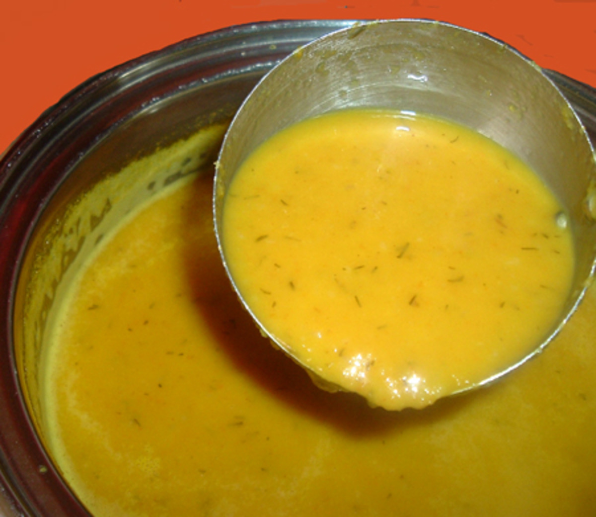 Carrot Dill Velvet Soup image