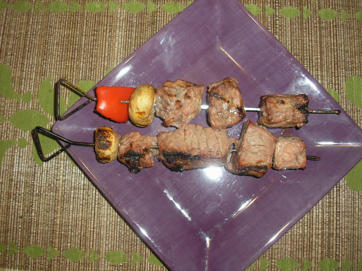 Quick Persian Beef Kebabs Recipe