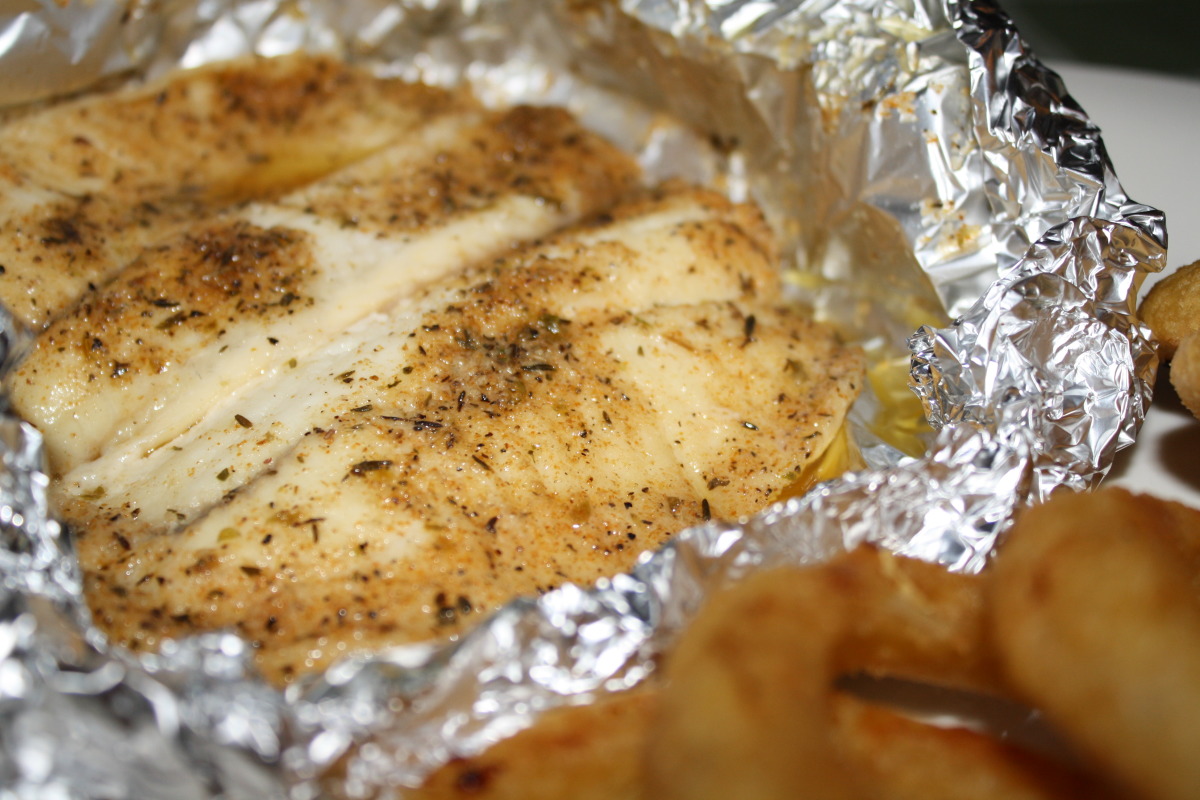 Cast Iron Grilled Tilapia over Charocal - Girl Carnivore