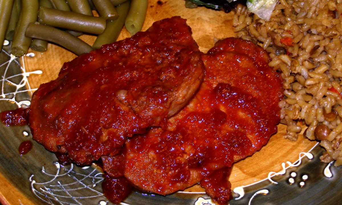 Sweet and Sour Barbecue Pork Chops image