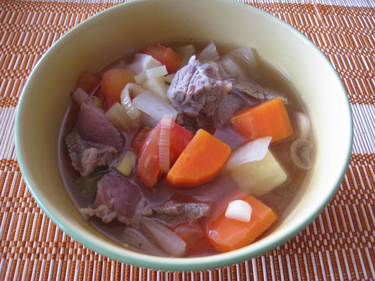 Crockpot Chunky Vegetable Soup